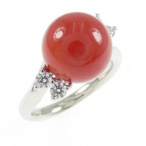 PT900 サンゴ リング 10.0mm