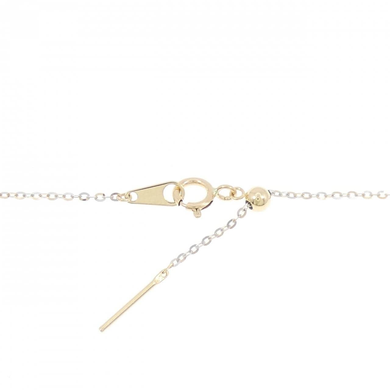 K18YG/K18WG アコヤパール ネックレス