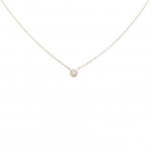 アガット ダイヤモンド ネックレス 0.03CT