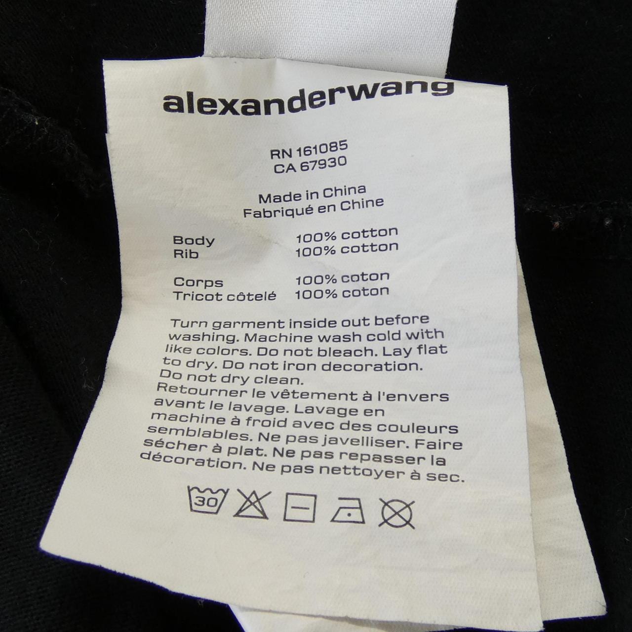 アレキサンダーワン ALEXANDER WANG Tシャツ