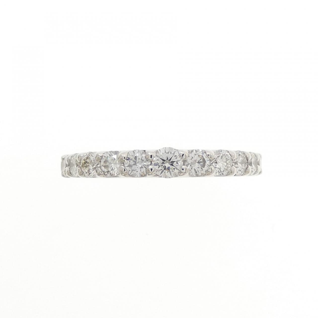 PT900 ハーフエタニティ ダイヤモンド リング 0.50CT