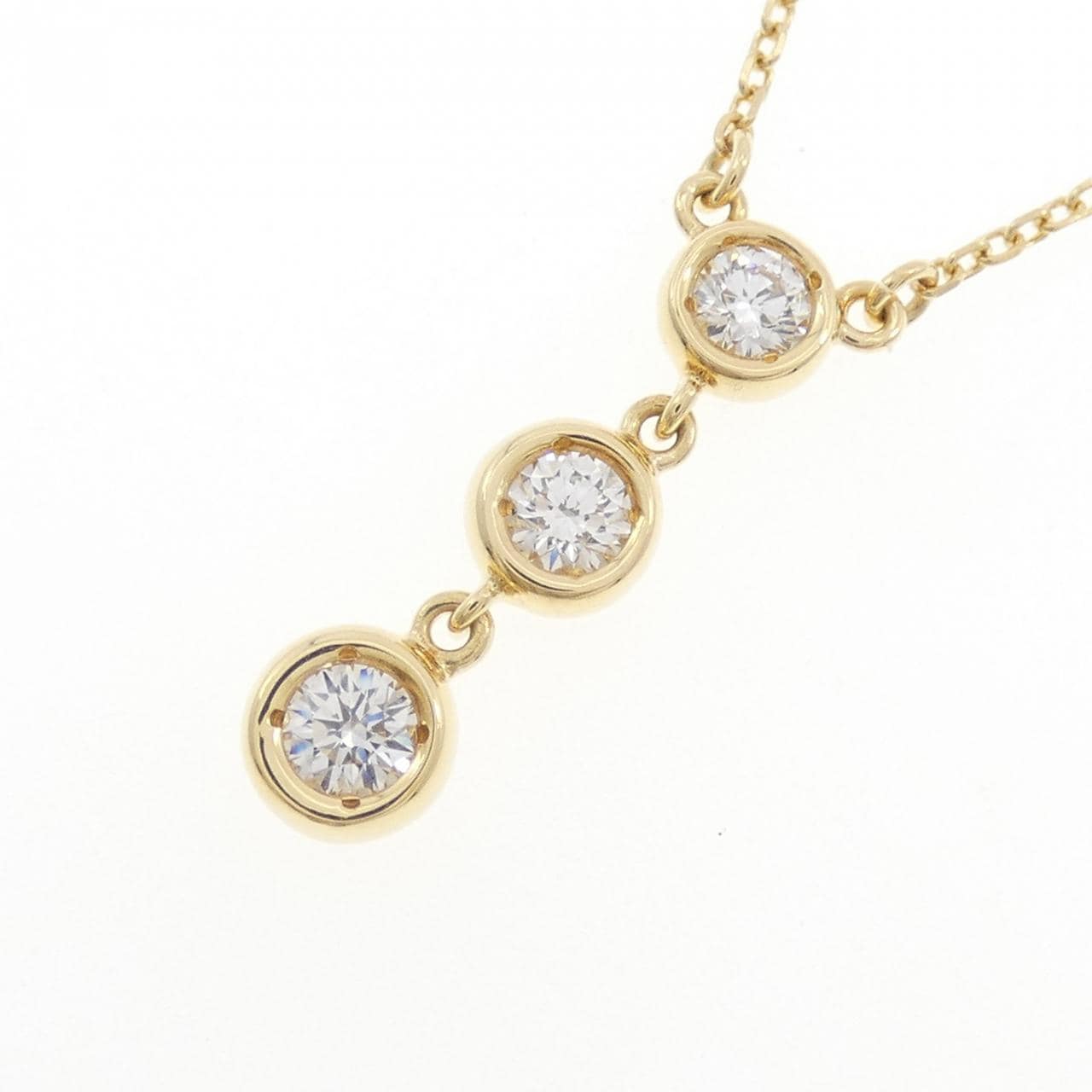 ミキモト ダイヤモンド ネックレス 0.33CT