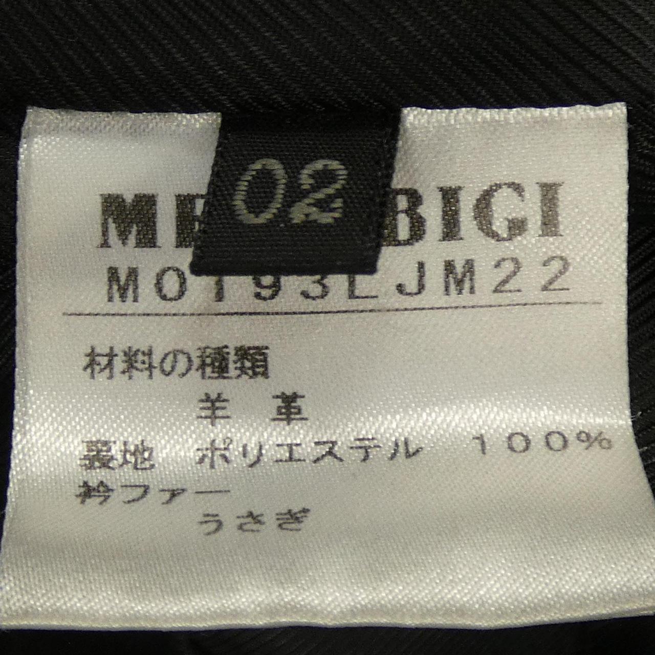 メンズビギ MEN'S BIGI ライダースジャケット