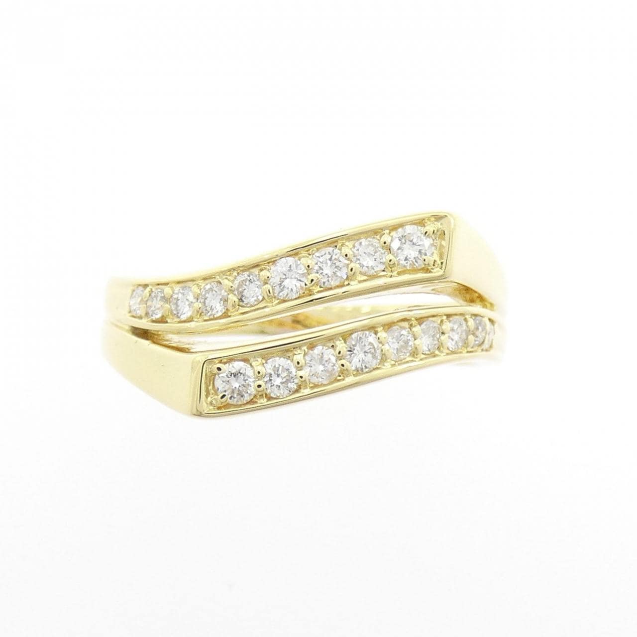 K18YG ダイヤモンド リング 0.30CT