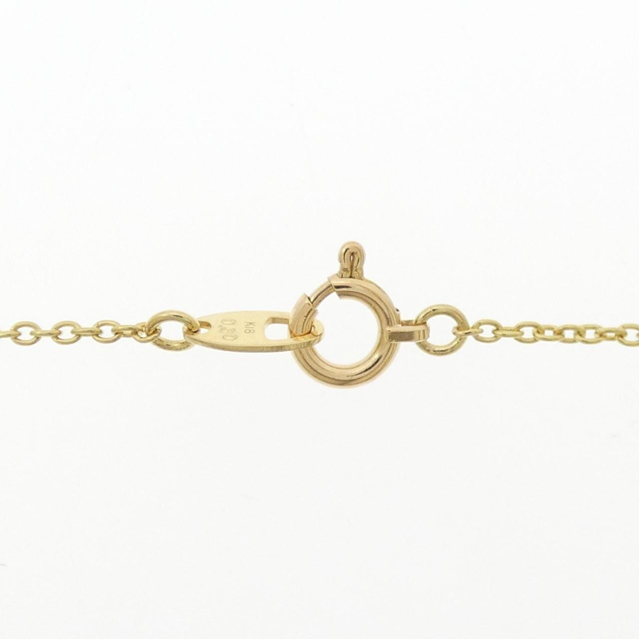 K18YG ダイヤモンド ネックレス 0.30CT