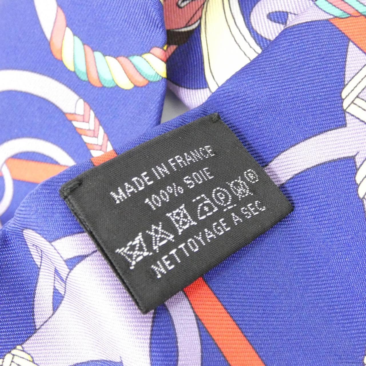 HERMES PANOPLIE EQUESTRE Twilly 063231S Scarf