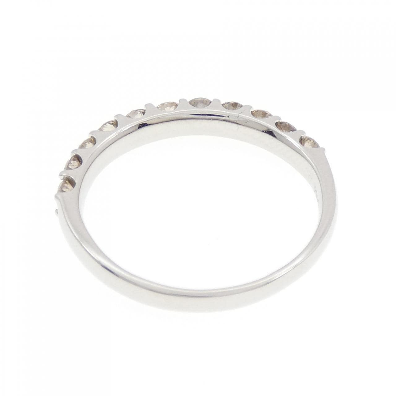 PT950 ハーフエタニティ ダイヤモンド リング 1.00CT
