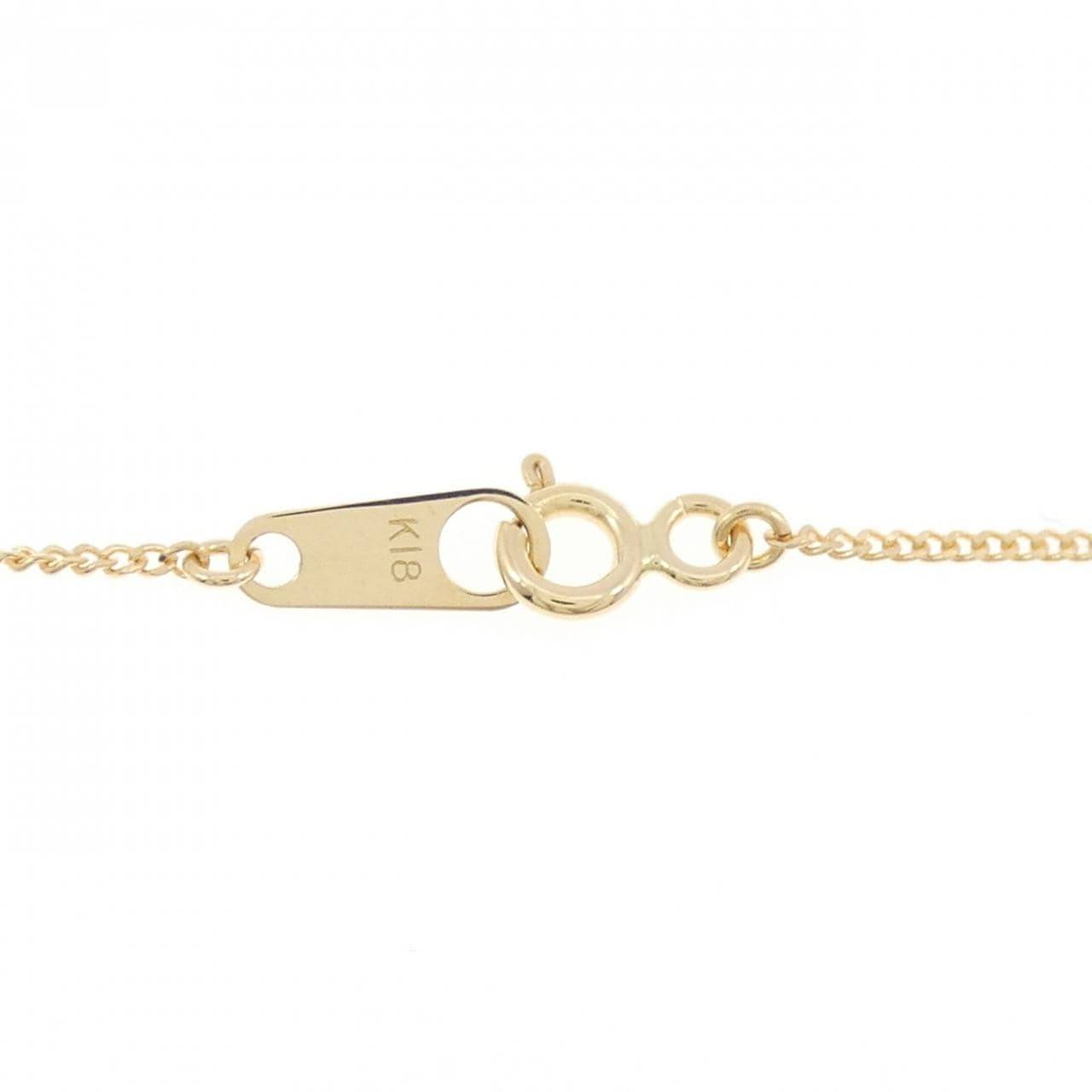 K18YG サファイヤ ネックレス