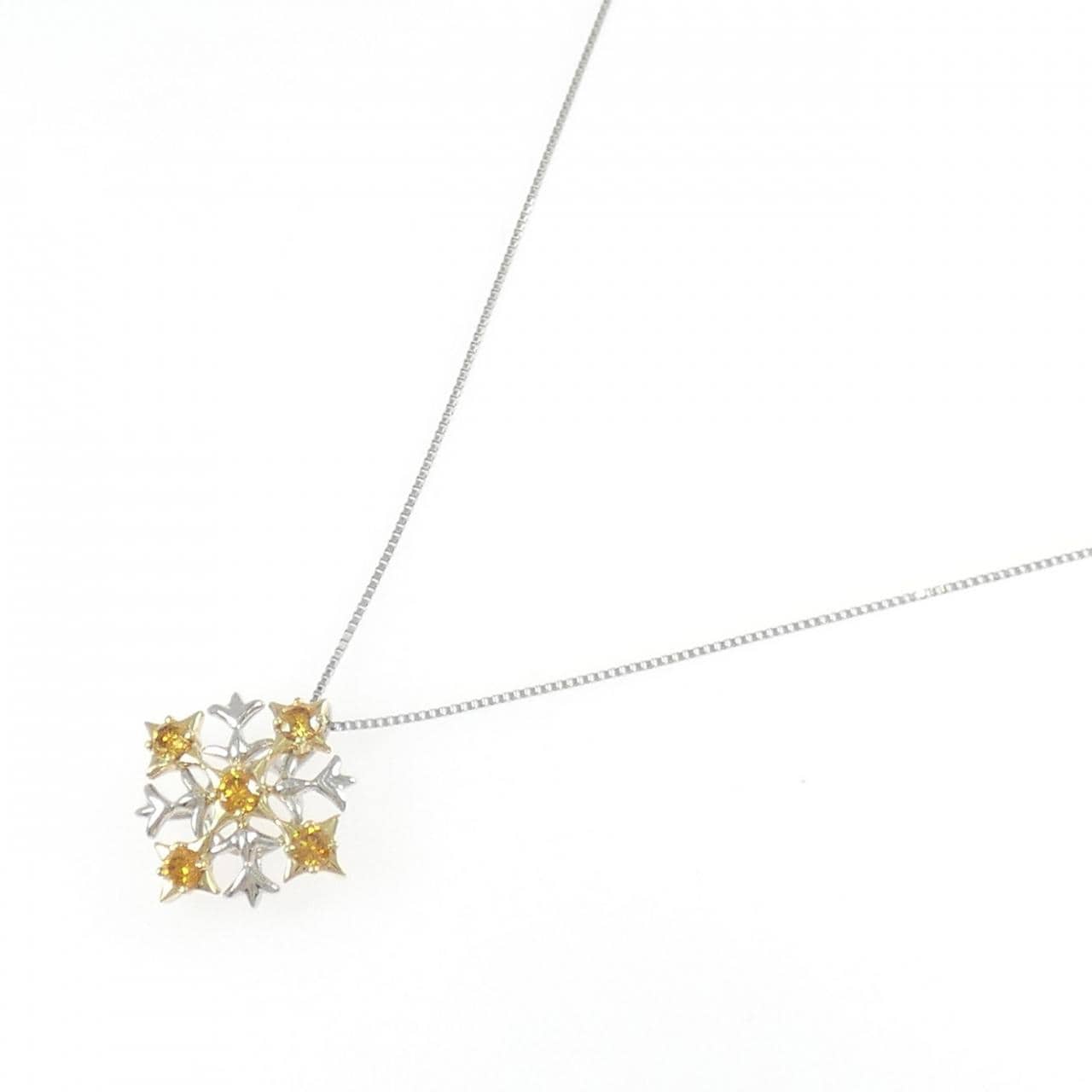 ジーエスティービー ダイヤモンド ネックレス 0.40CT