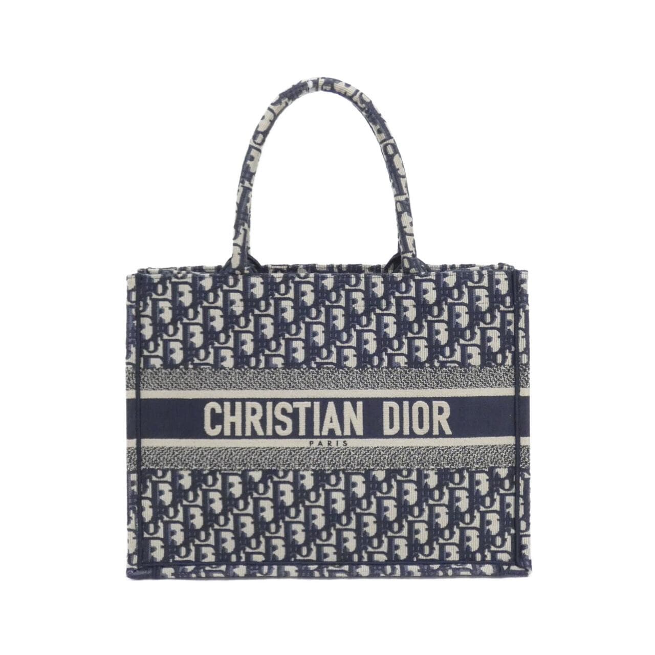 クリスチャンディオール DIOR OBLIQUE ディオール ブック トート ミディアム M1296ZRIW バッグ