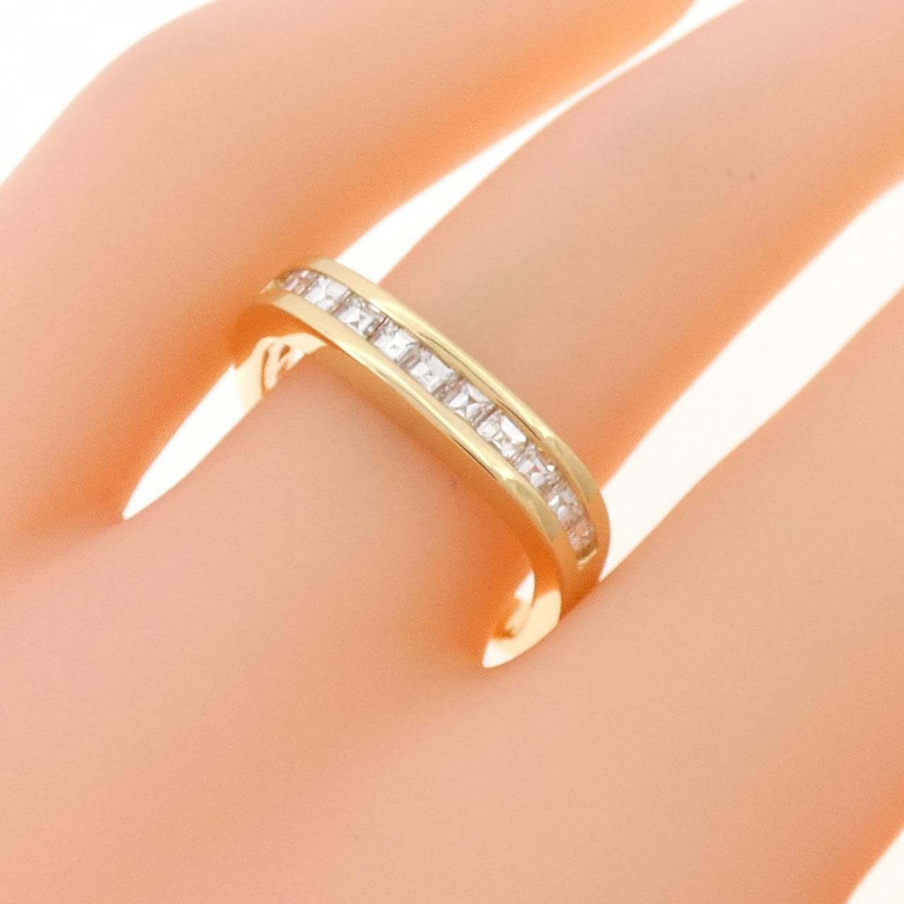 750YG ダイヤモンド リング