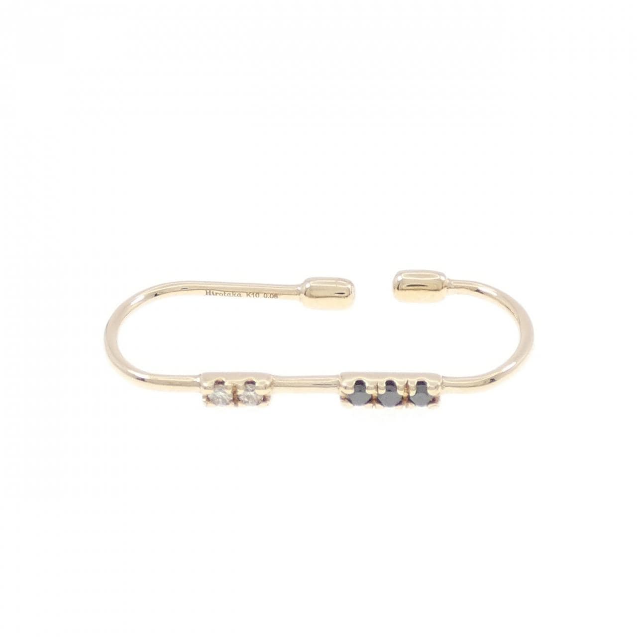 ヒロタカ ミロ イヤーカフ 0.06CT 片耳