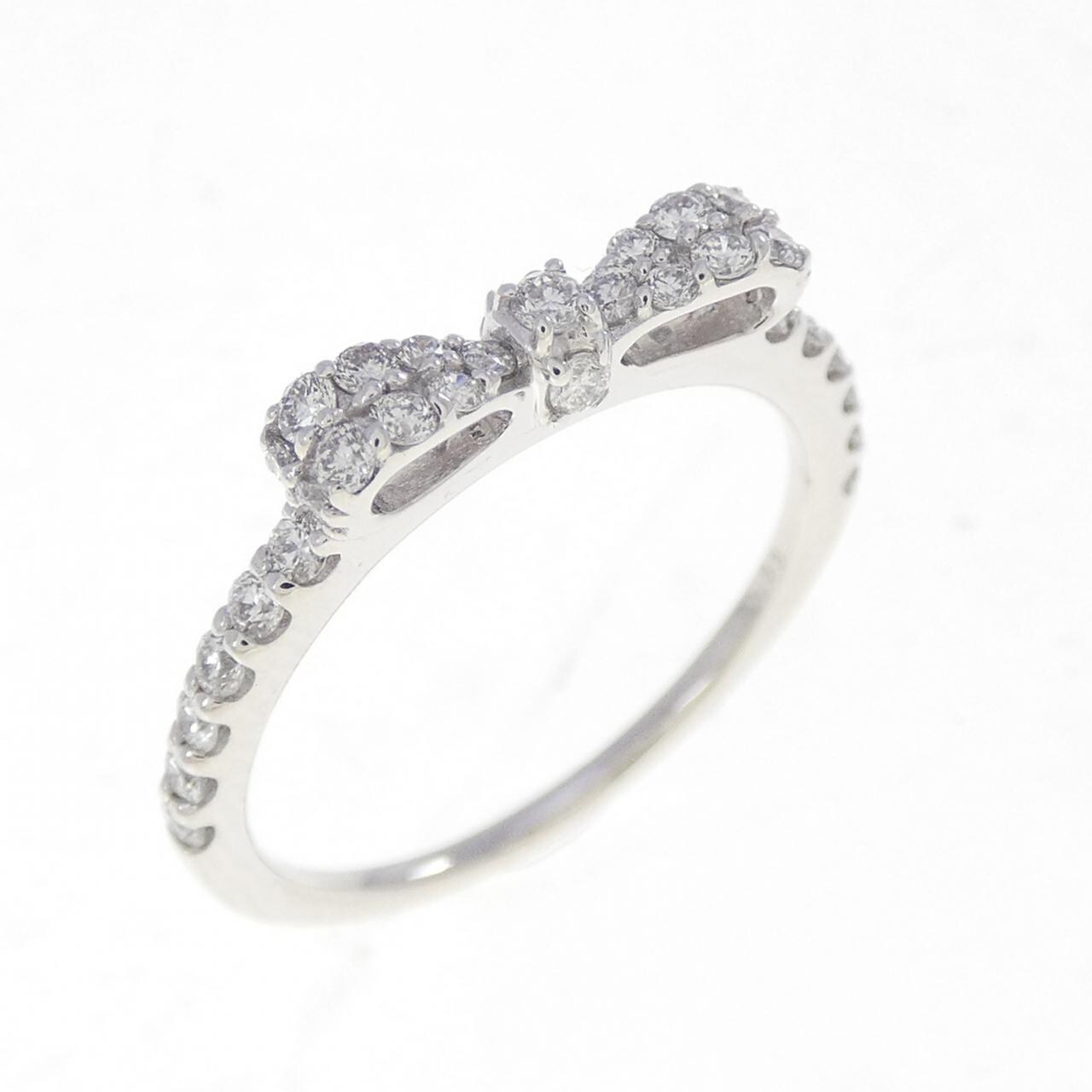 ポンテヴェキオ リボン リング 0.33CT