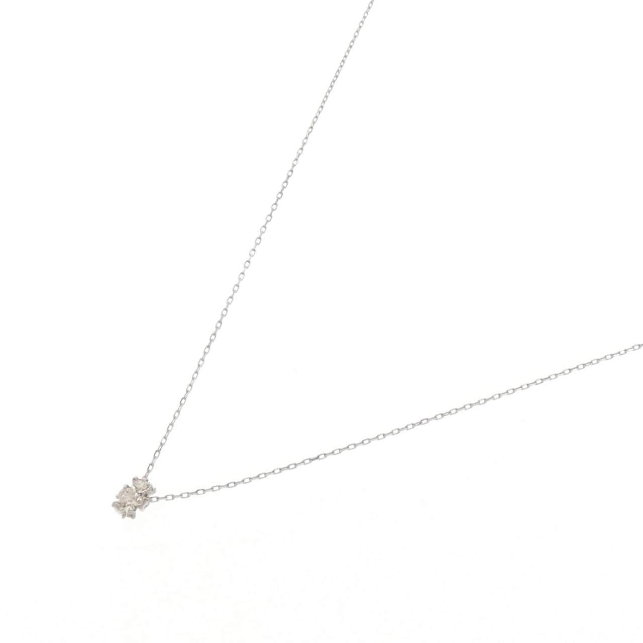 PT900/PT850 ダイヤモンド ネックレス 0.10CT