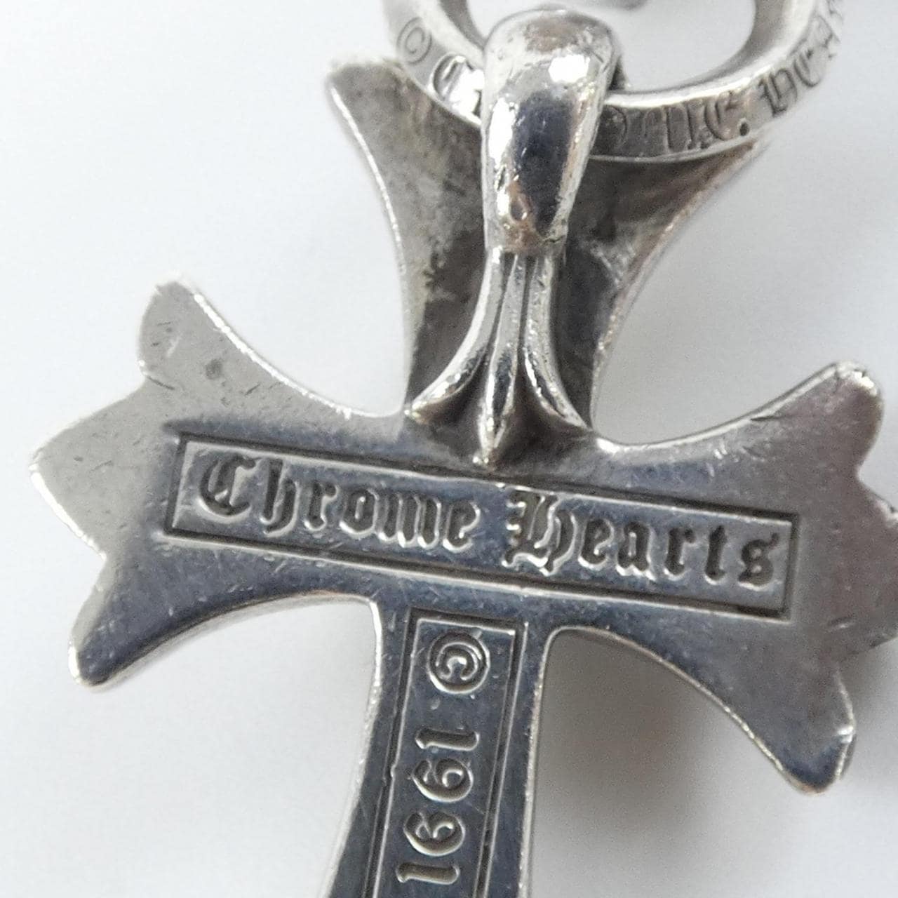 クロムハーツ CHROME HEARTS CH CROSS SML W/ATTACHED BALE 206015018SLVXXX208 ペンダント