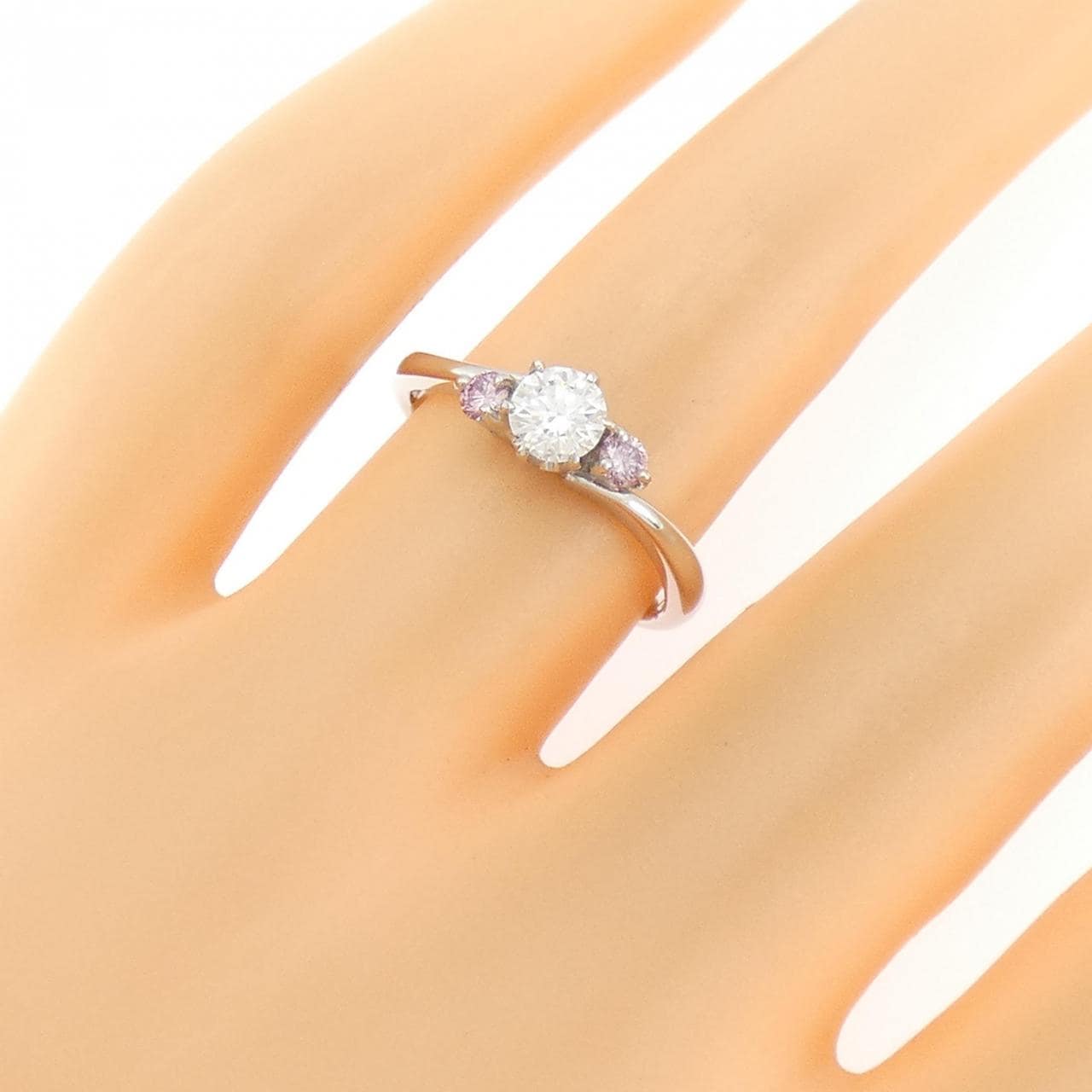 PT900 ダイヤモンド リング 0.310CT E VS1 VG