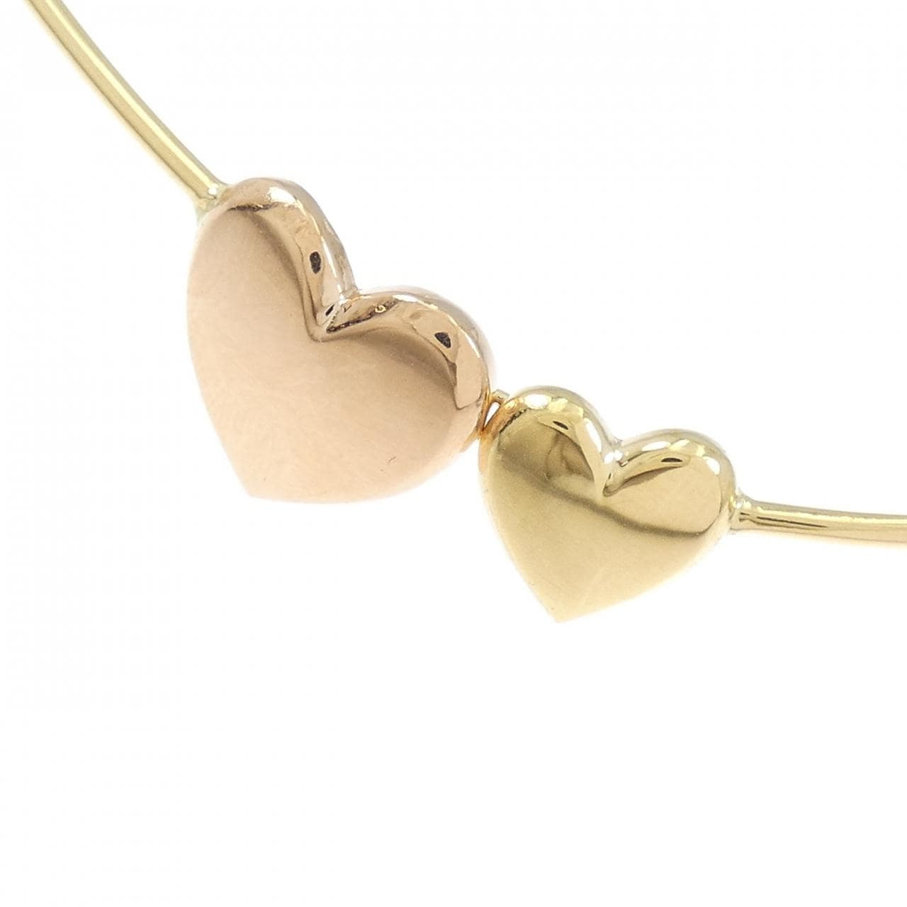 ウノアエレ ハート 750YG/750PG ネックレス