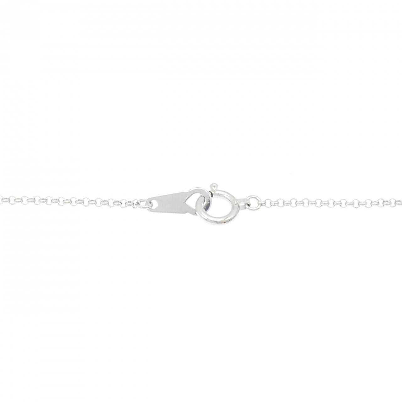 K18WG ダイヤモンド ネックレス 0.71CT