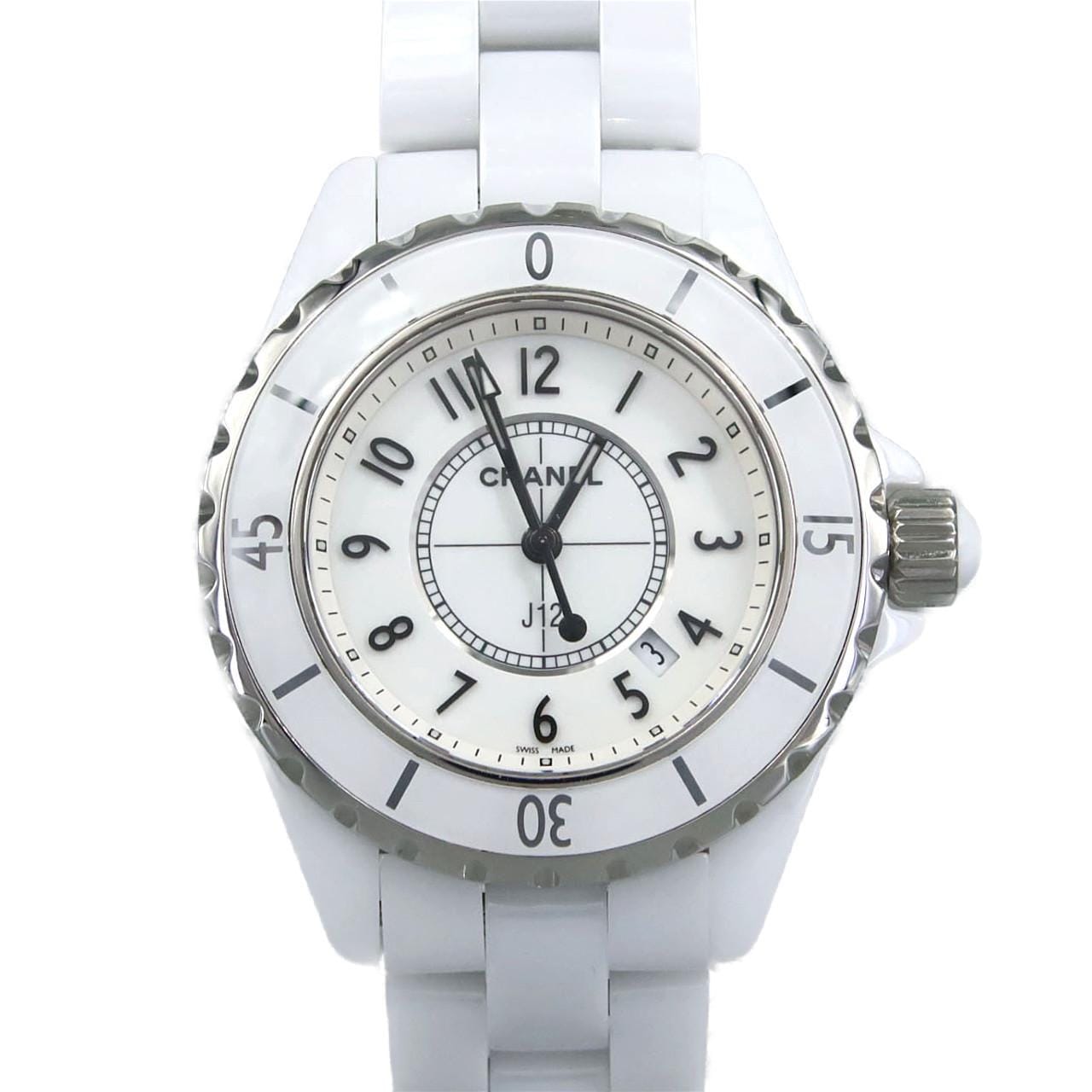 シャネル J12 33mmセラミック H0968 セラミック クォーツ