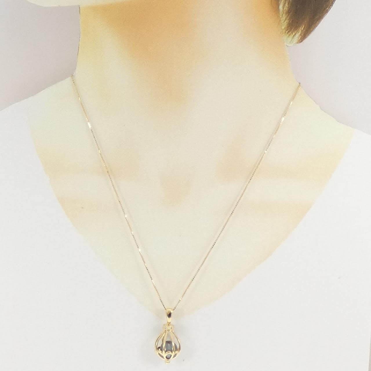 タサキ 黒蝶パール ネックレス