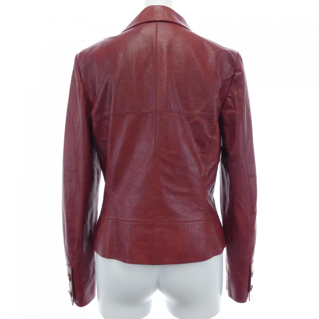 【ヴィンテージ】シャネル CHANEL P17886V00945 01S レザージャケット