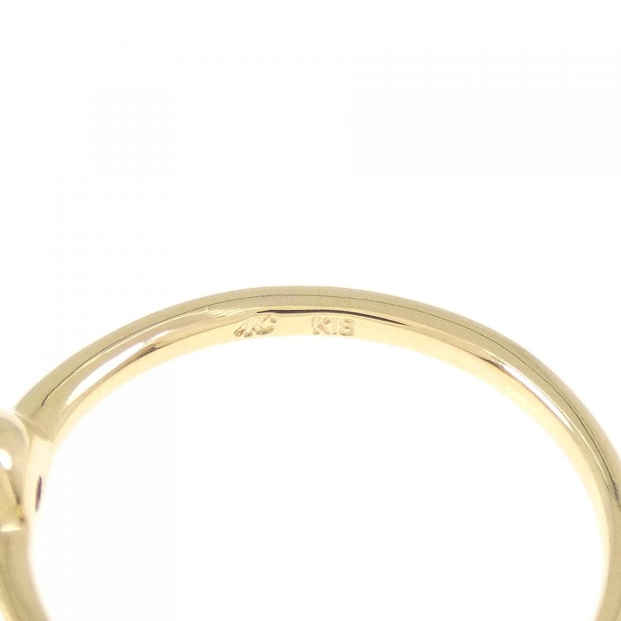 4゜C ガーネット リング