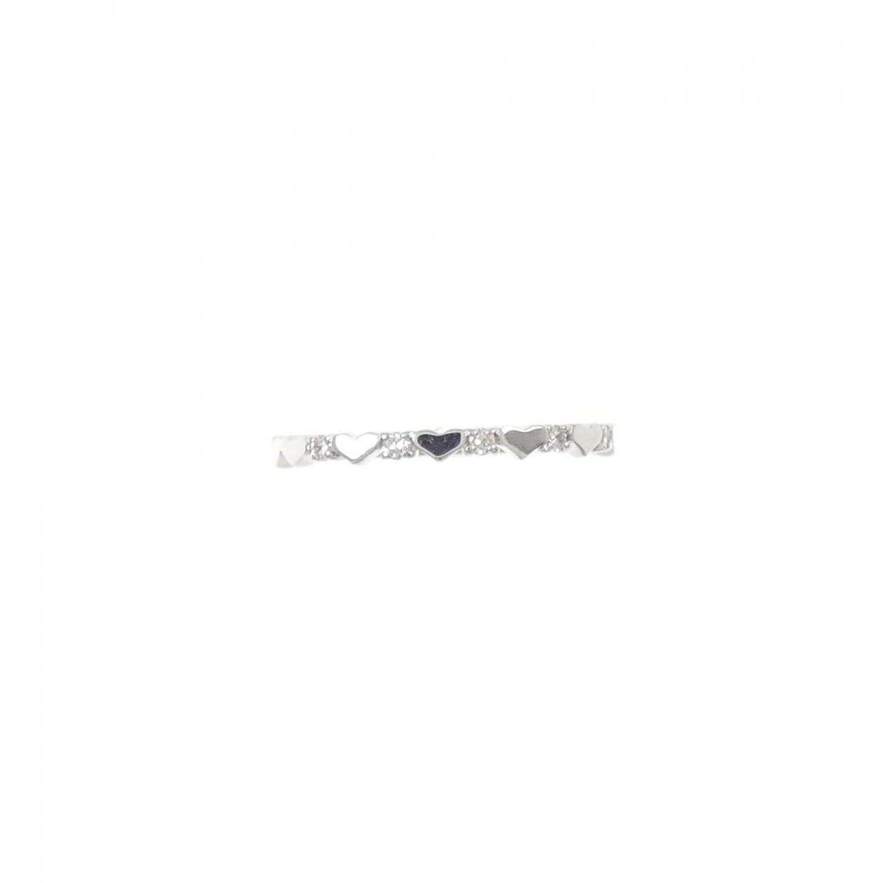 サマンサティアラ ハート ダイヤモンド ピンキー リング 0.05CT