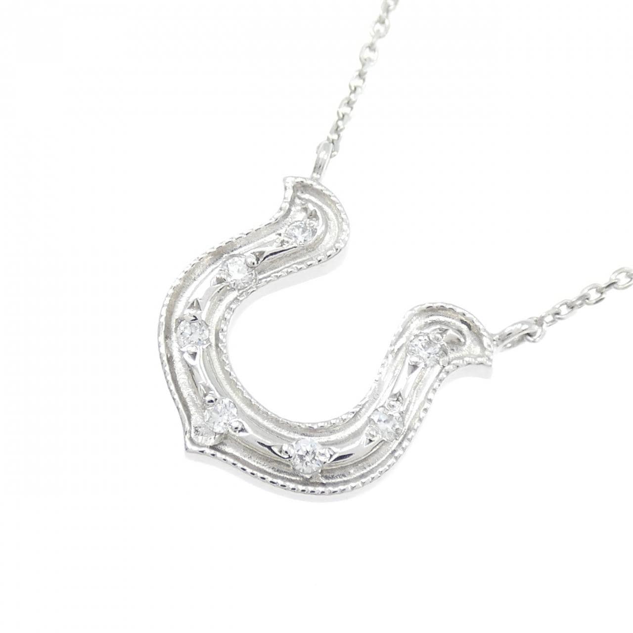 ユキザキ ダイヤモンド ネックレス 0.08CT