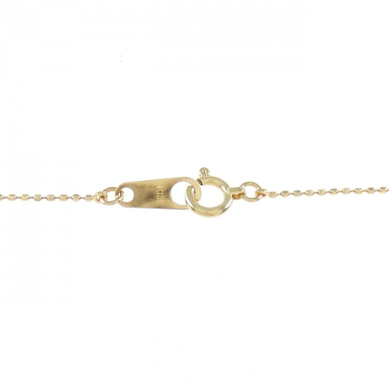 K18YG ダイヤモンド ネックレス 0.06CT