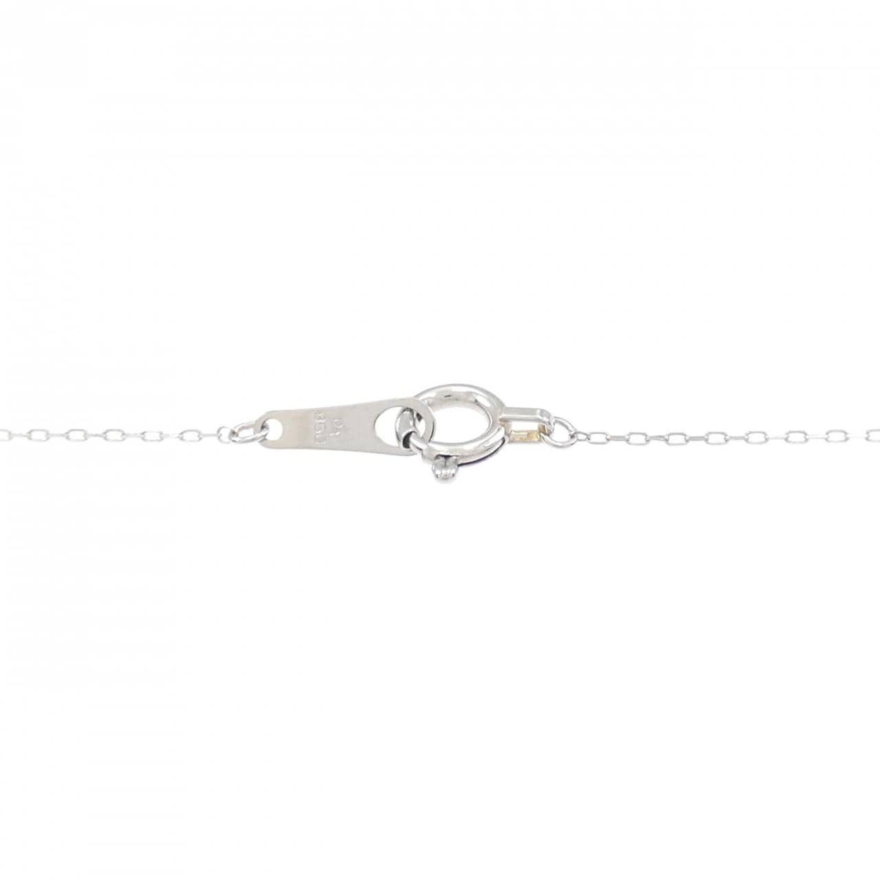 【新品】PT ダイヤモンド ネックレス 0.10CT