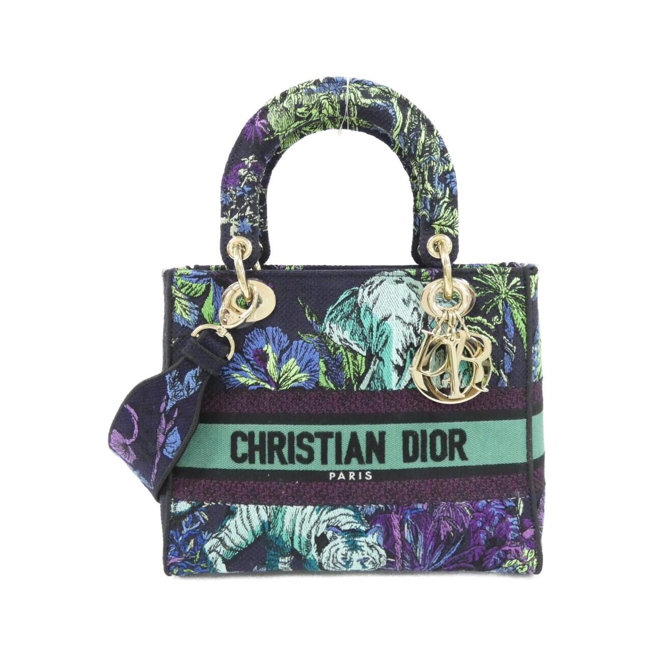 クリスチャンディオール TOILE DE JOUY VOYAGE レディ D-ライト ミディアム M0565OEUP バッグ