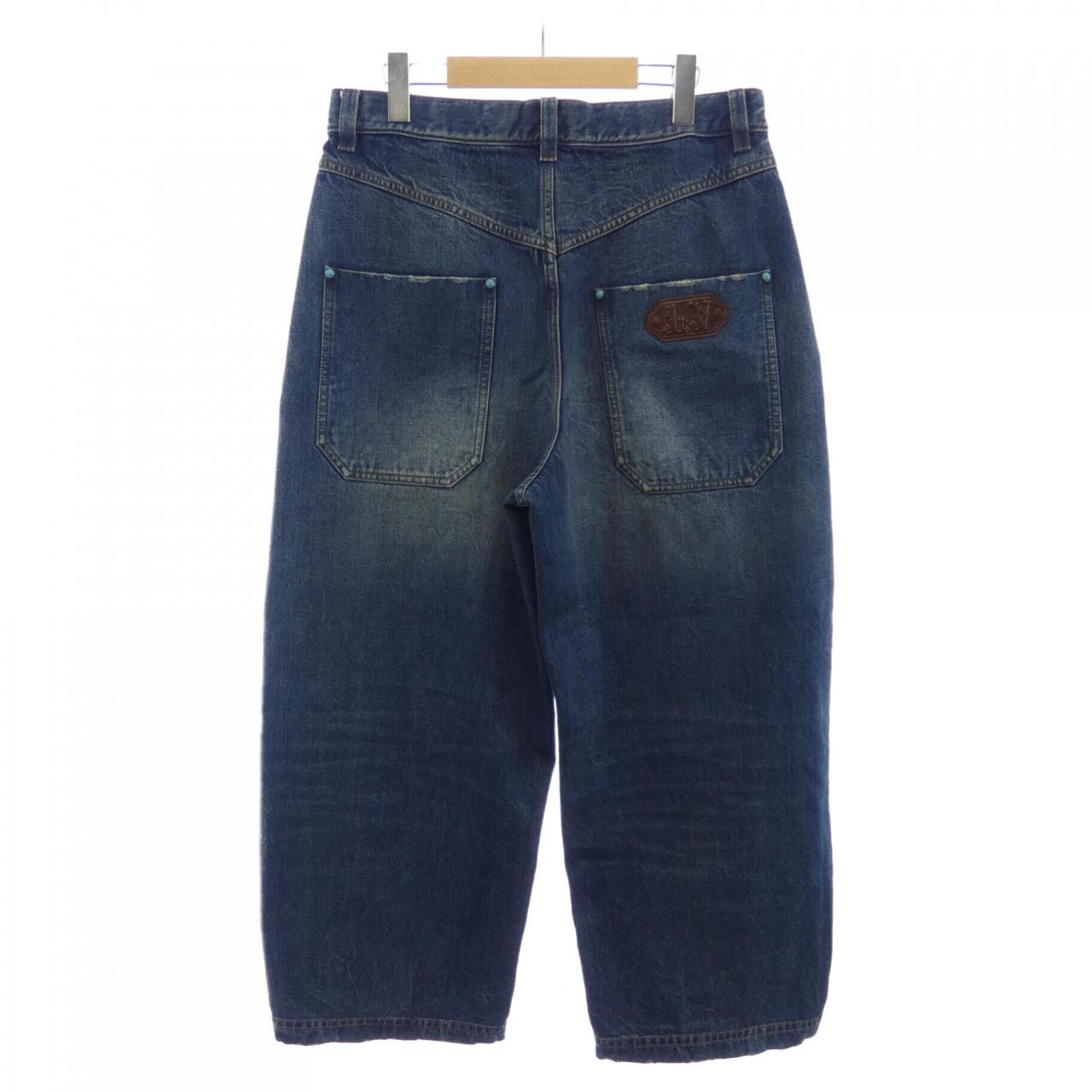 ルイヴィトン LOUIS VUITTON ウォッシュデニムワークウェアパンツ HRD62WYC5 ジーンズ