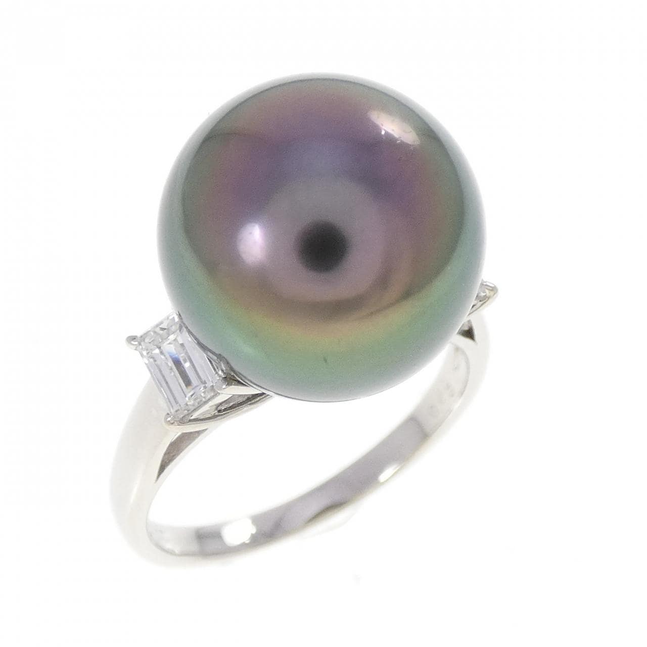 PT900 黒蝶パール リング 12.9mm