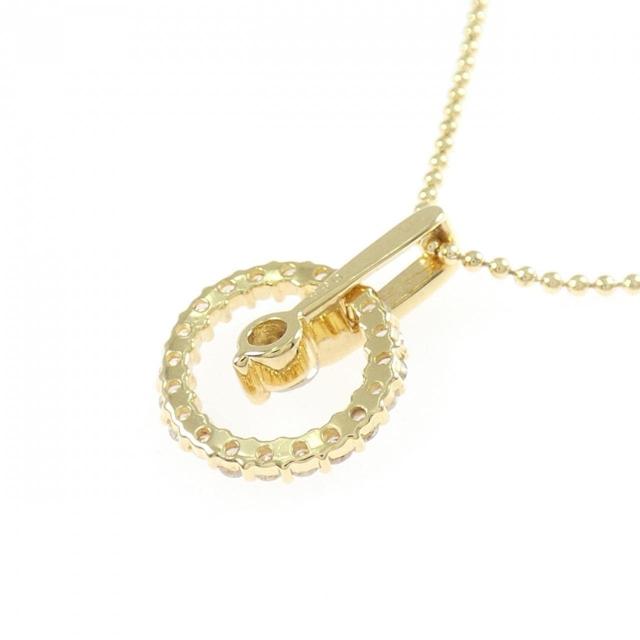 K18YG ダイヤモンド ネックレス 0.55CT