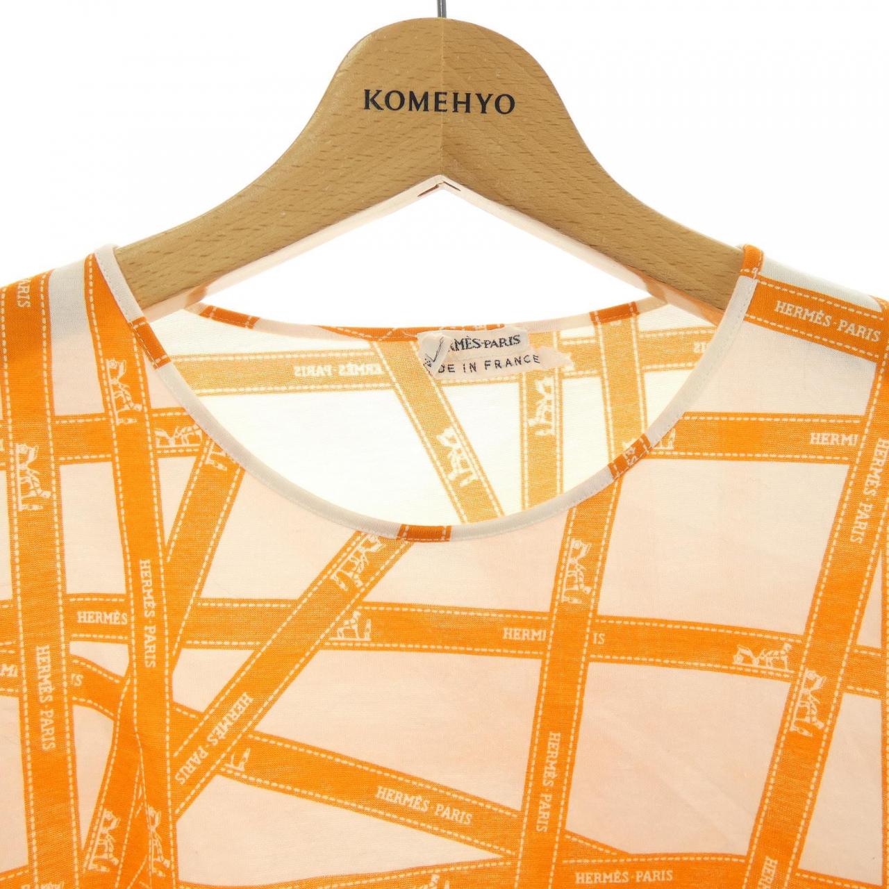 【ヴィンテージ】エルメス HERMES ボリュデュック Tシャツ