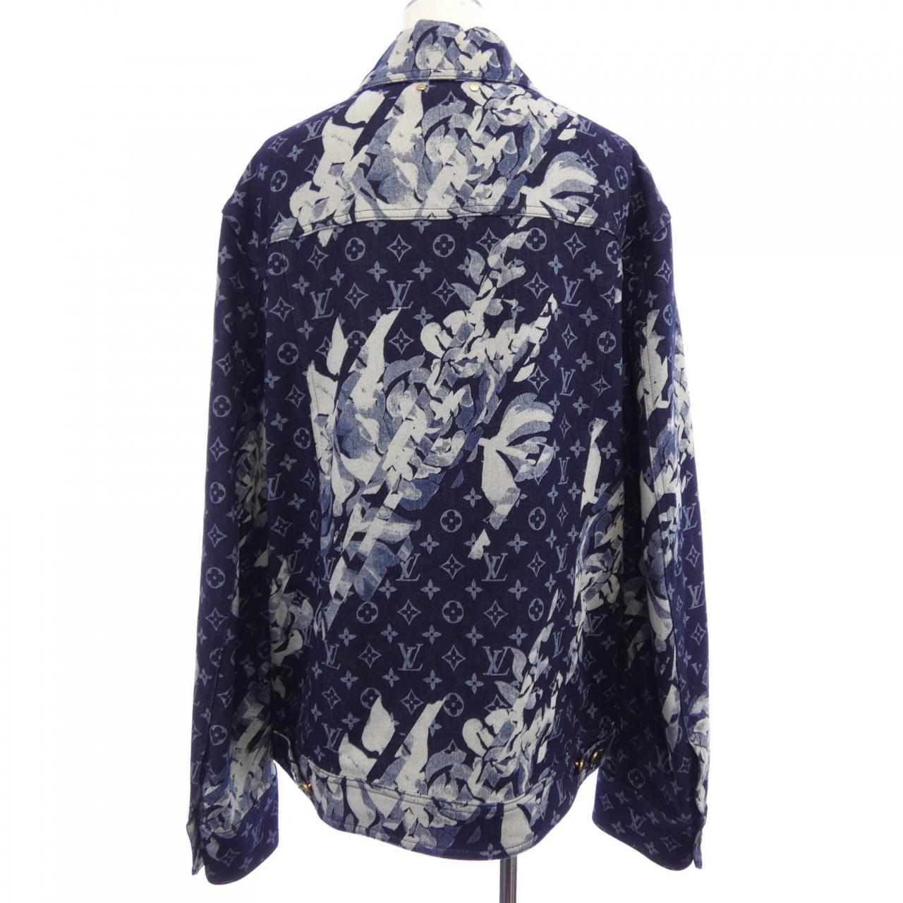 ルイヴィトン LOUIS VUITTON モノグラムプリンテッドデニムジャケット HQA01WFSG デニムジャケット