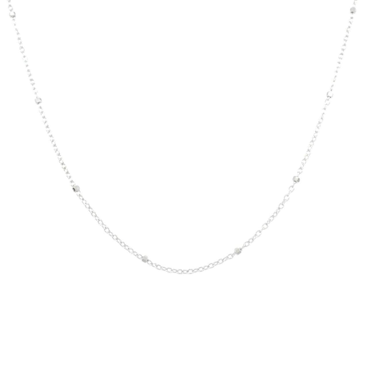 K18WG チェーン ネックレス