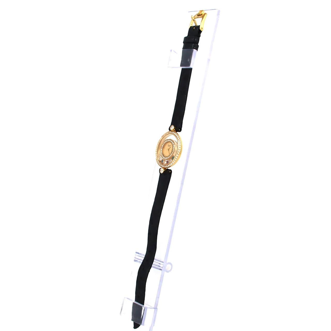 ショパール ハッピーダイヤモンド YG/2D･3P&1SRE 203957-0007 YG クォーツ