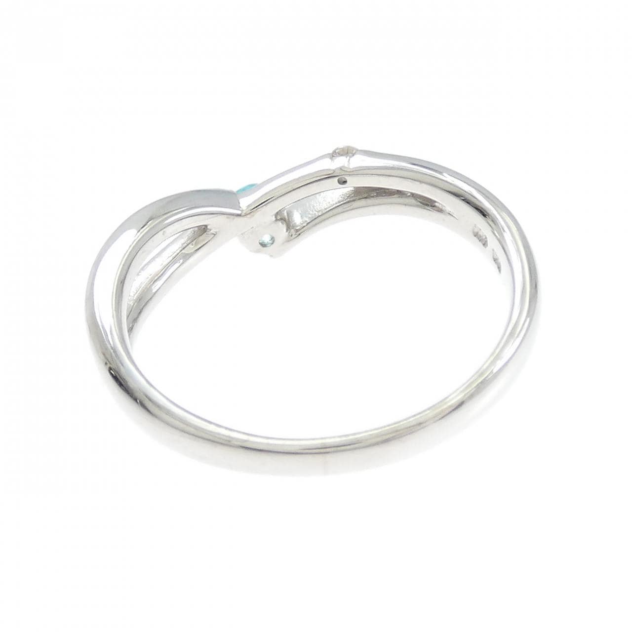 K18WG パライバトルマリン リング