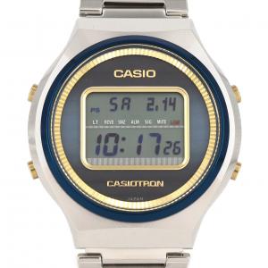 カシオ カシオトロン 電波時計 TRN-50SS-2AJR SS ソーラークォーツ