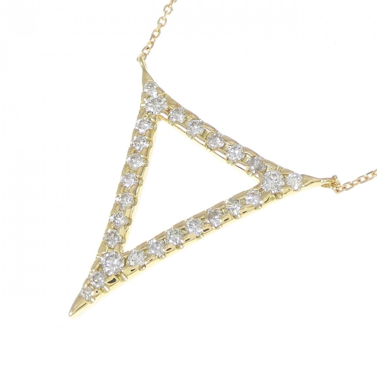 K18YG ダイヤモンド ネックレス 0.50CT
