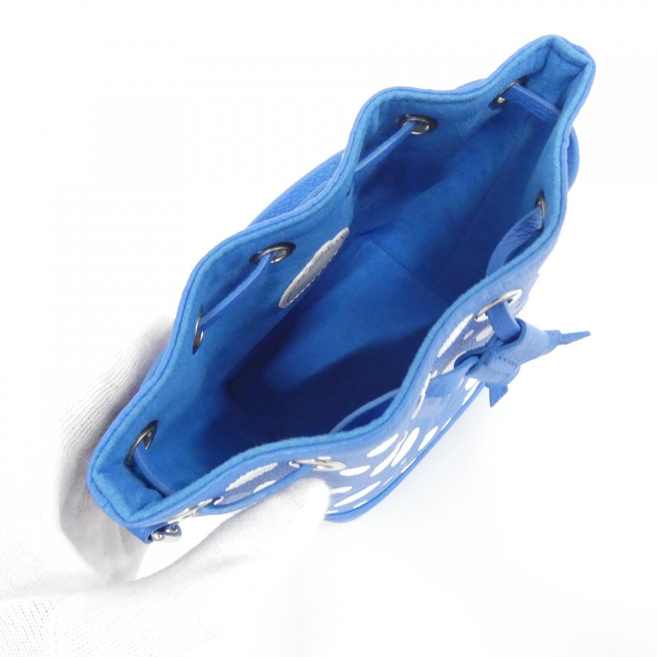 ルイヴィトン モノグラム アンプラント(LV X YK) ナノ ノエ M81985 ショルダーバッグ