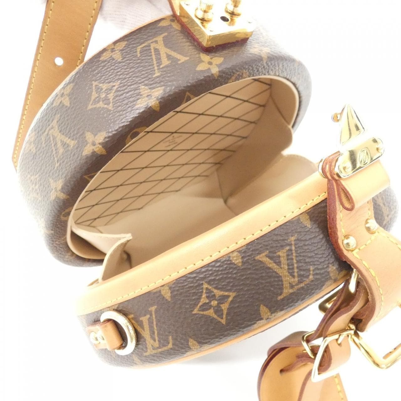 LOUIS VUITTON Monogram Petite Boite Chapeau M43514 包