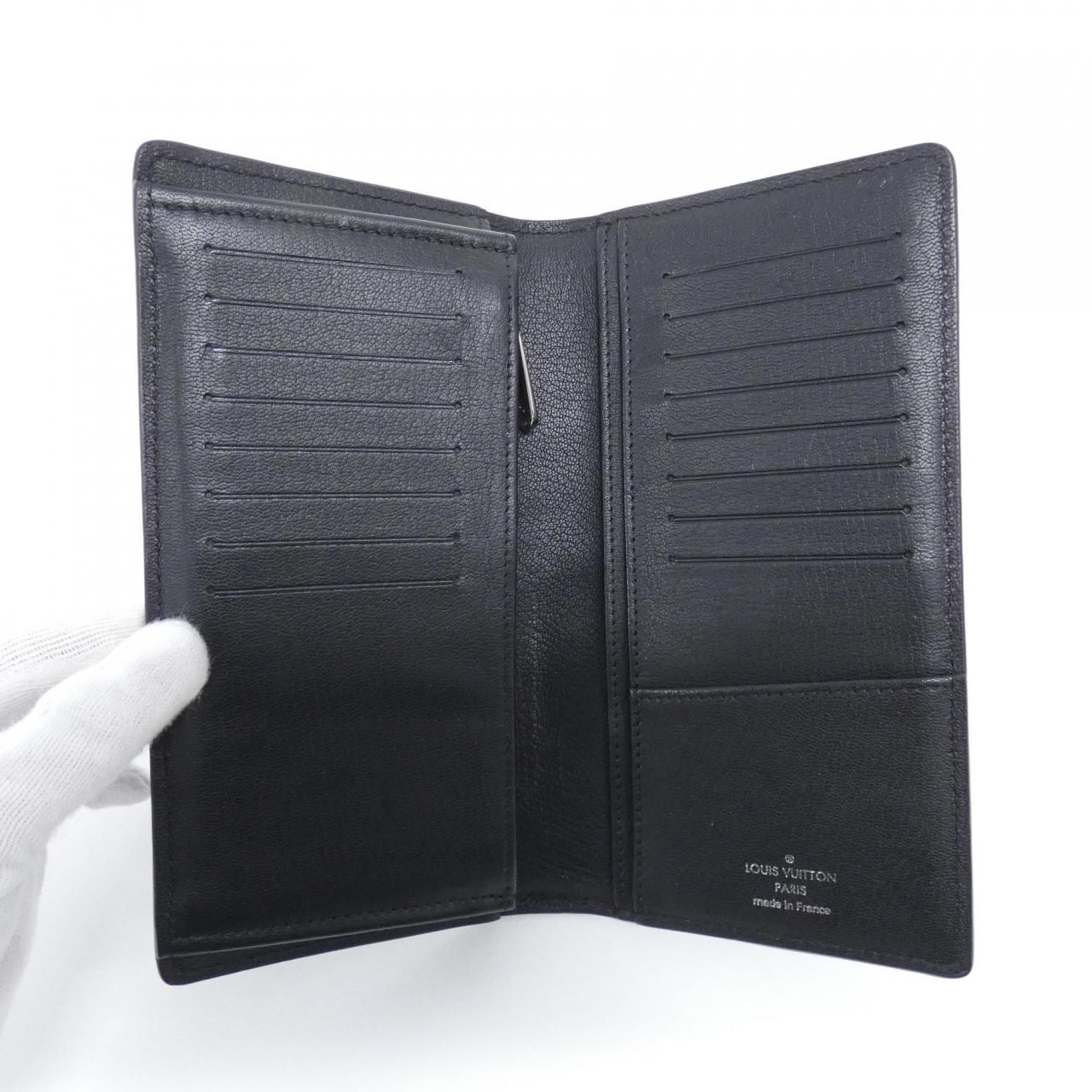 ルイヴィトン トリヨン モノグラム+エキゾチック レザー ポルトフォイユ ブラザ N81872 財布