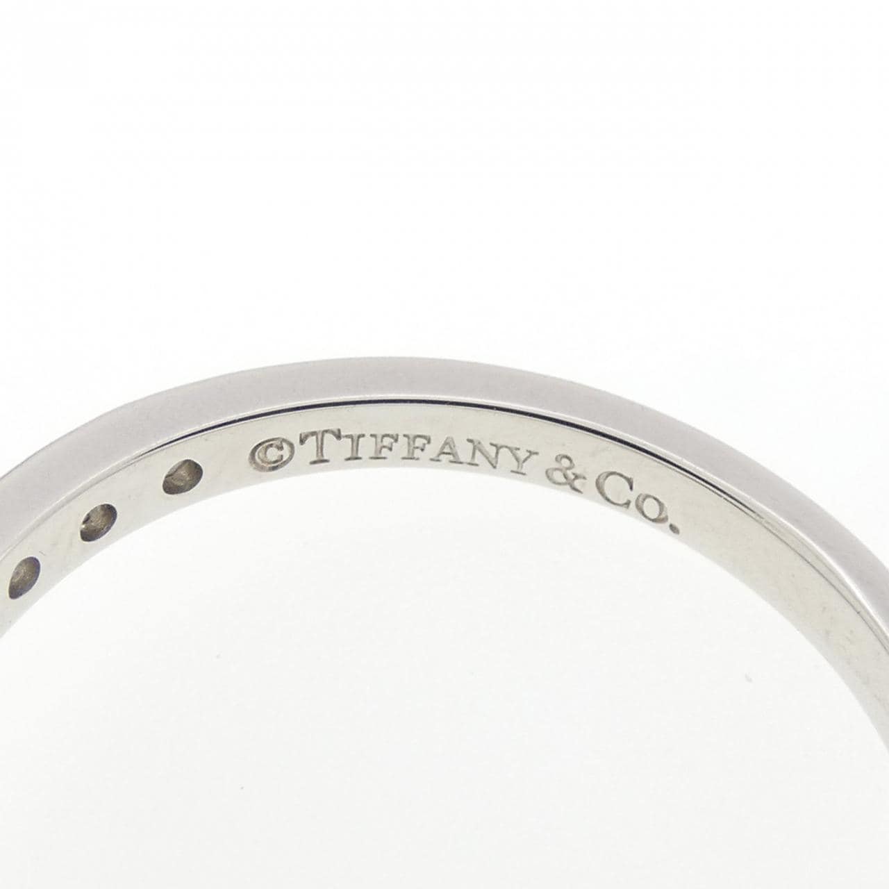 ティファニー スクエアー ループ リング