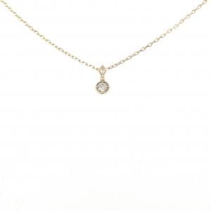 アガット ダイヤモンド ネックレス 0.03CT