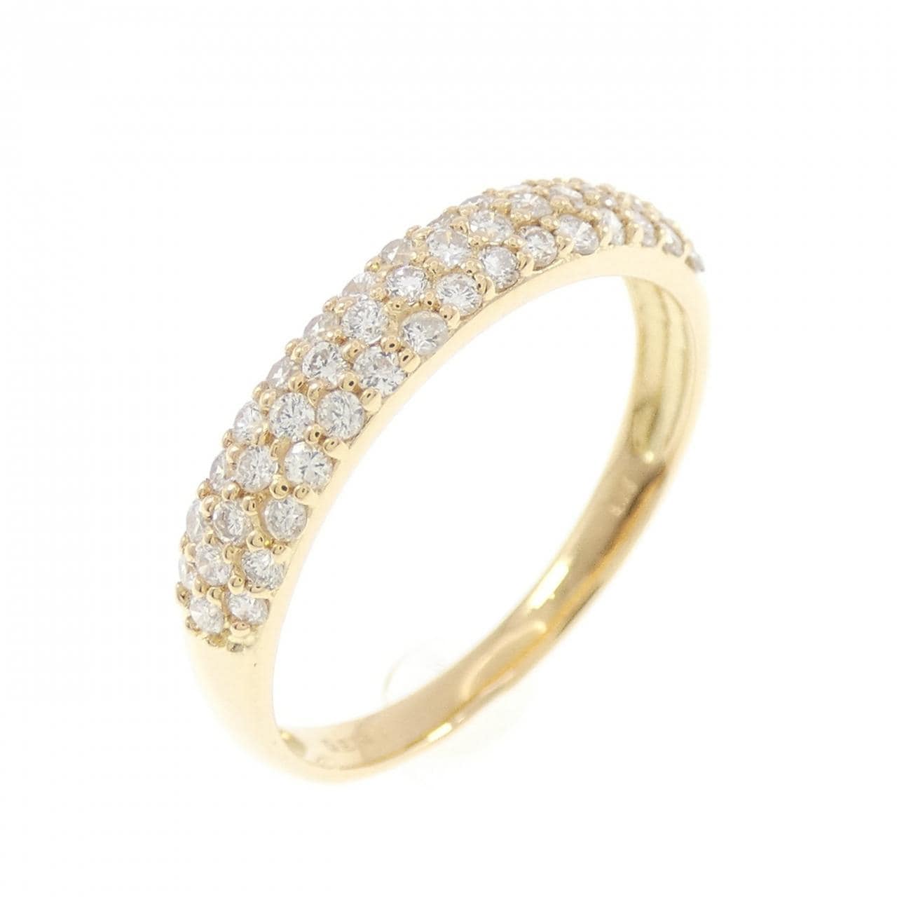 【リメイク】K18YG ダイヤモンド リング 0.30CT