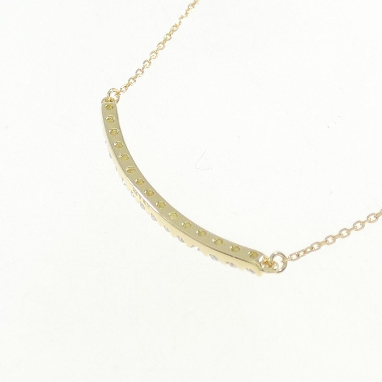 【新品】K18YG ダイヤモンド ネックレス 0.304CT