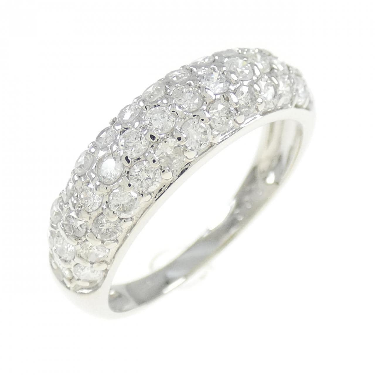 PT900 Pave Diamond Ring 1.00CT