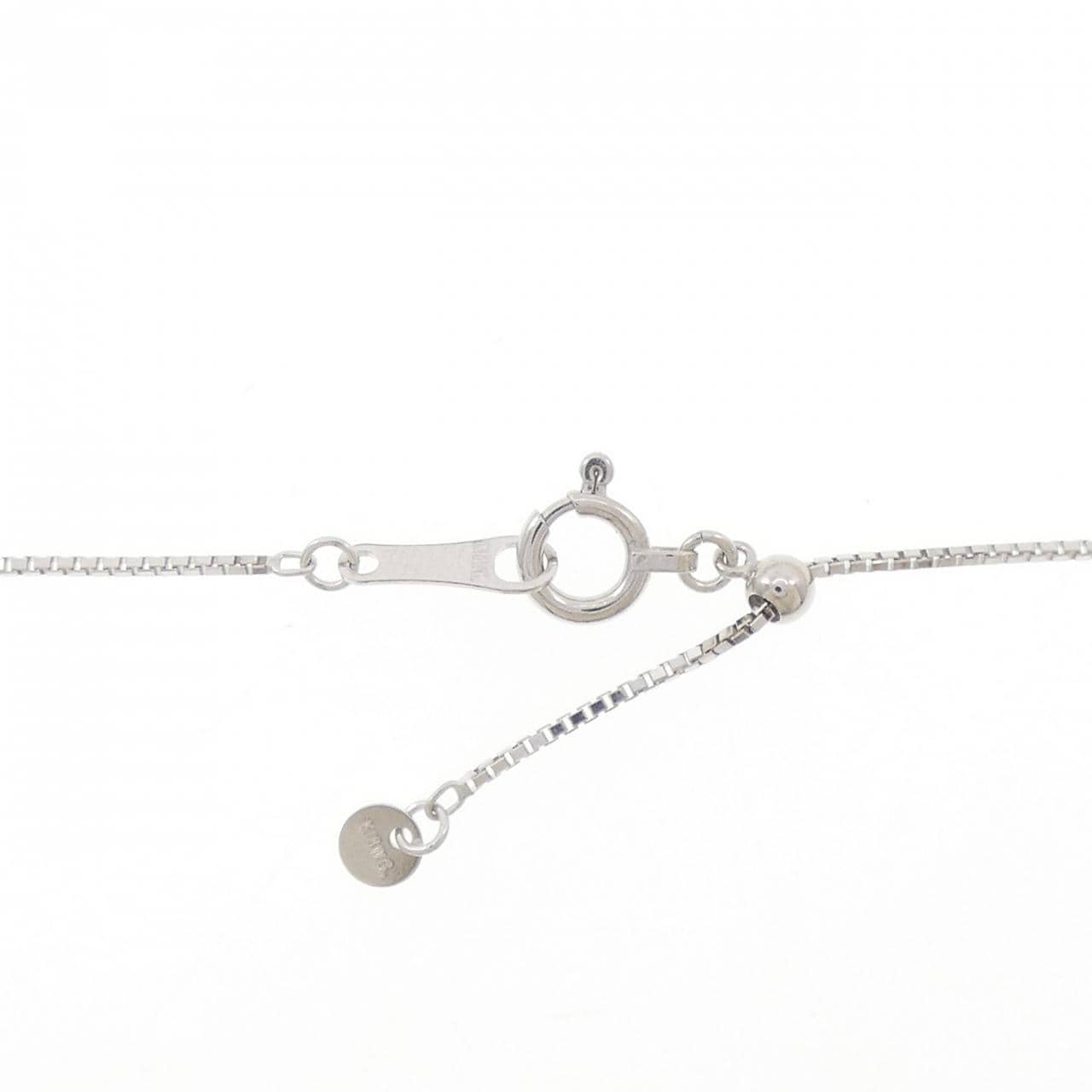 K18WG ルビー ネックレス 0.50CT